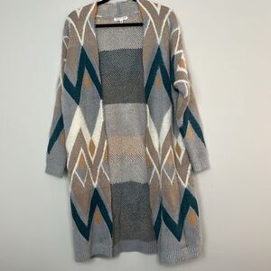 Long Cardigan sweater boho style